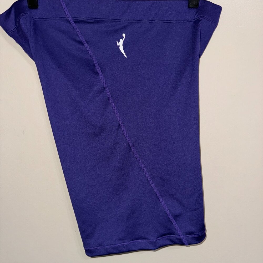 Nike Pro WNBA Team Issue Compression 8” Shorts Purple Womens 2XL CW4244-566 NEW - Picture 6 of 10
